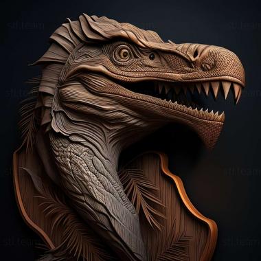 3D модель Utahraptor (STL)